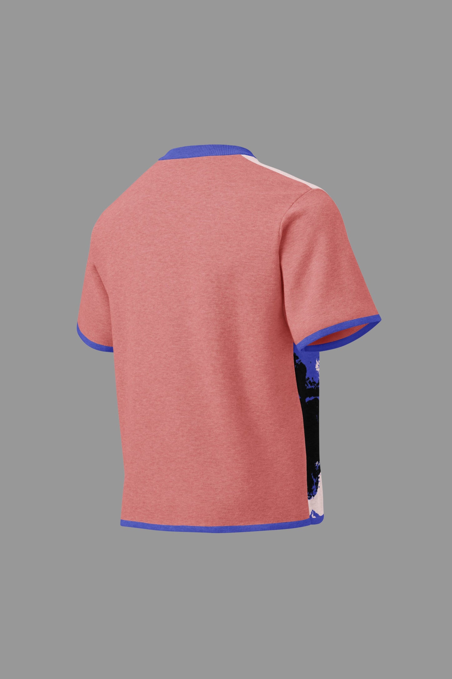 abstract knitted T-shirt