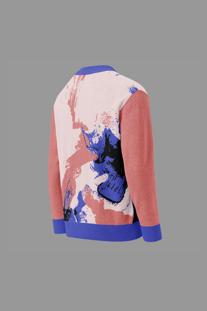 abstract knitted